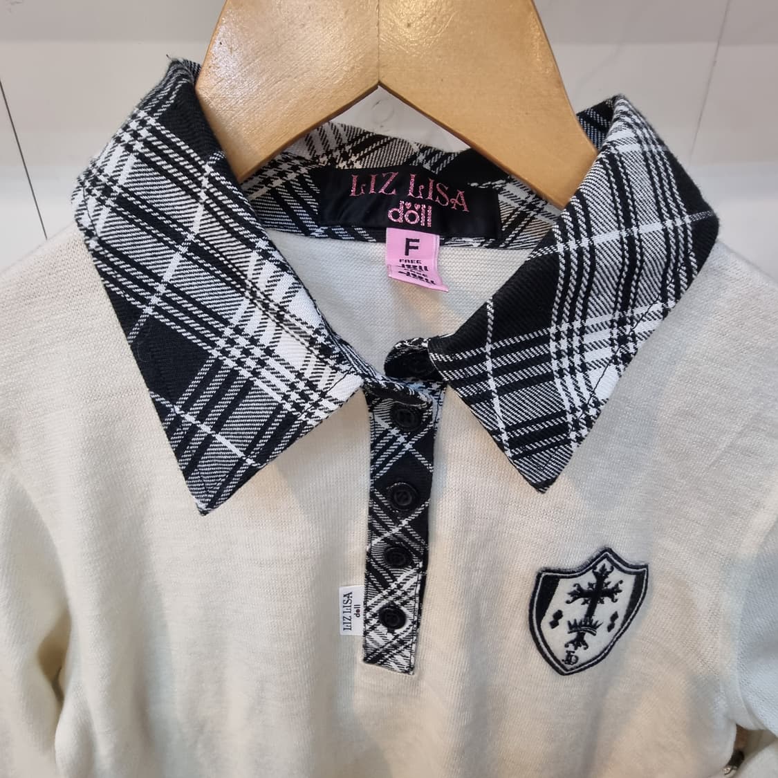 LIZ LISA doll 리즈리사돌 니트 폴로티 상품이미지2