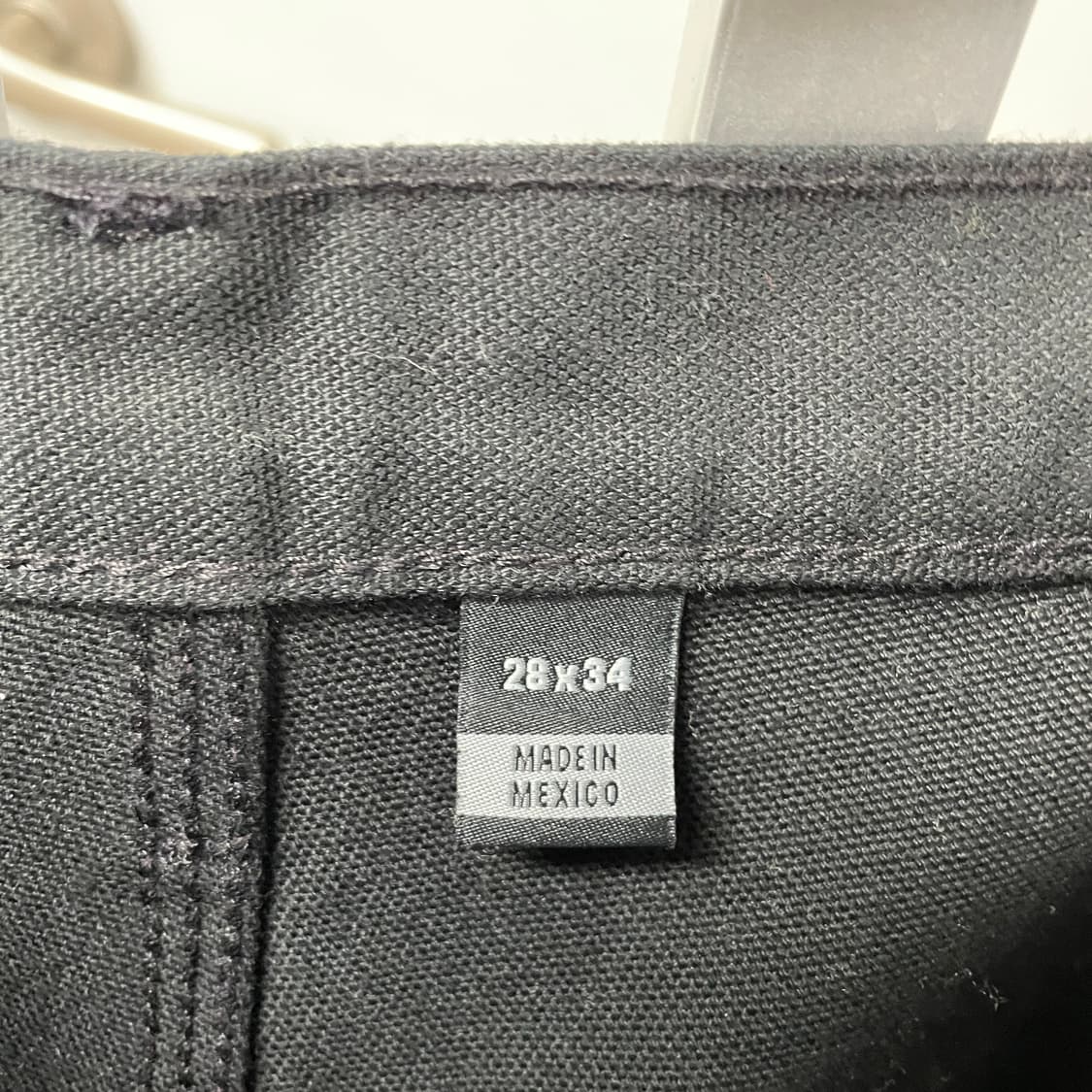 칼하트 블랙 더블니 팬츠 28X34 상품이미지6