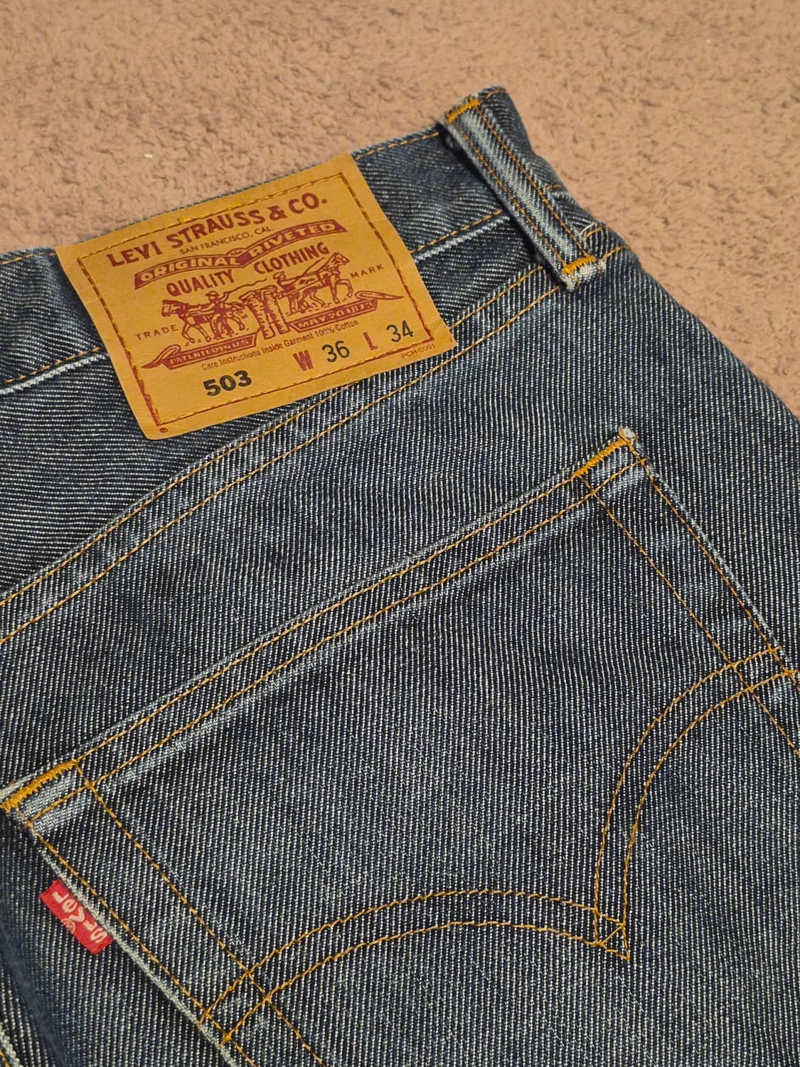 리바이스 503 w36 l34 상품이미지3