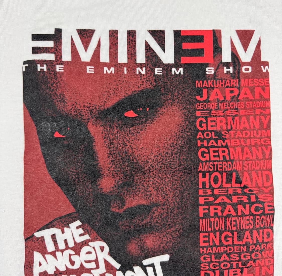 2003 Eminem 에미넴 투어 티셔츠 상품이미지6