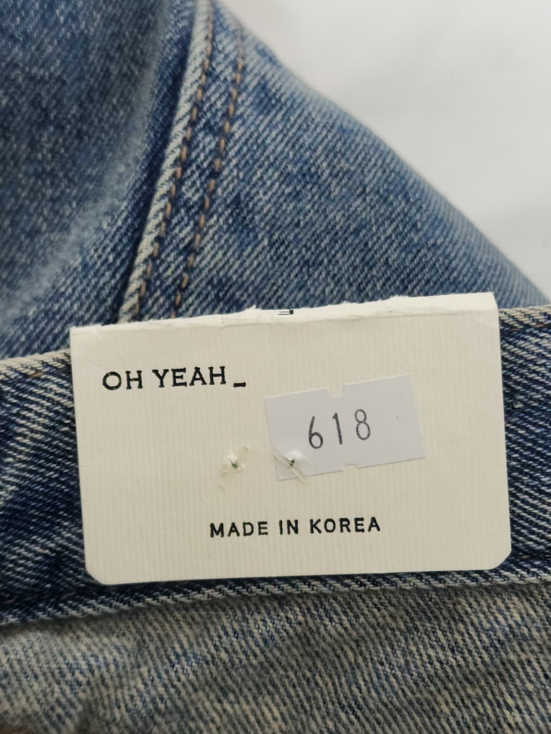 OH YEAH 남성 데님 팬츠 F사이즈 상품이미지9