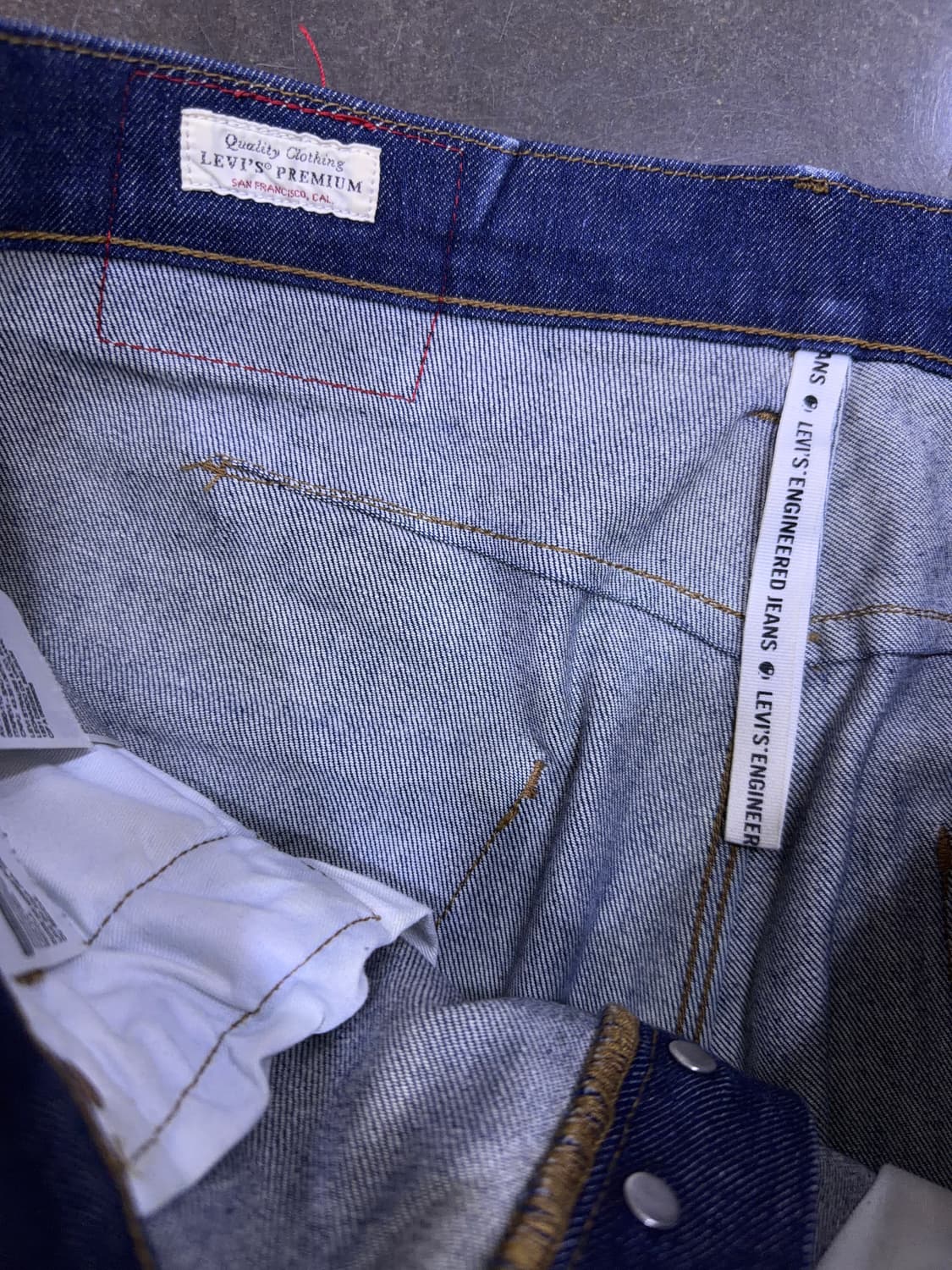 리바이스 541 엔지니어드진 프리미엄 애슬레틱핏 데님팬츠 32 상품이미지9