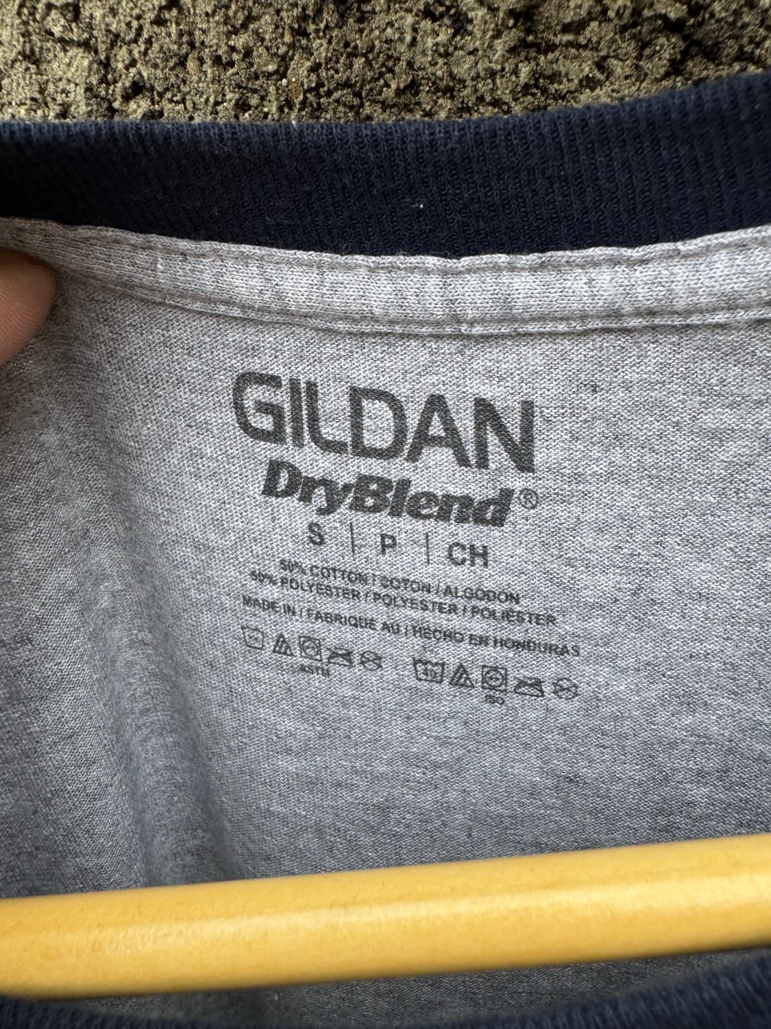 빈티지 GILDAN 반팔 링거 티셔츠 S 상품이미지4