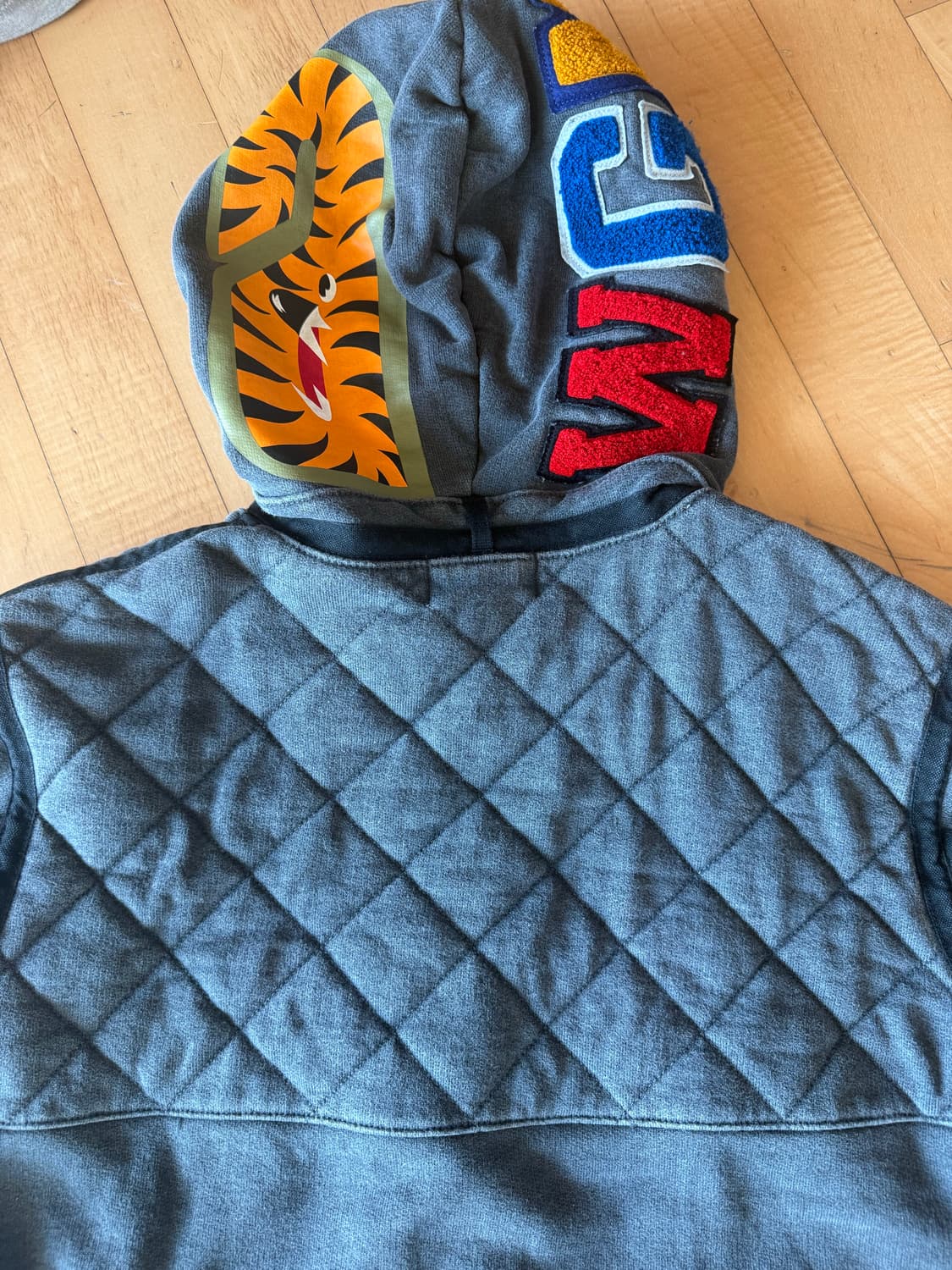 베이프 라이징 베이프 밀리터리 샤크 풀 집업 후디 상품이미지5