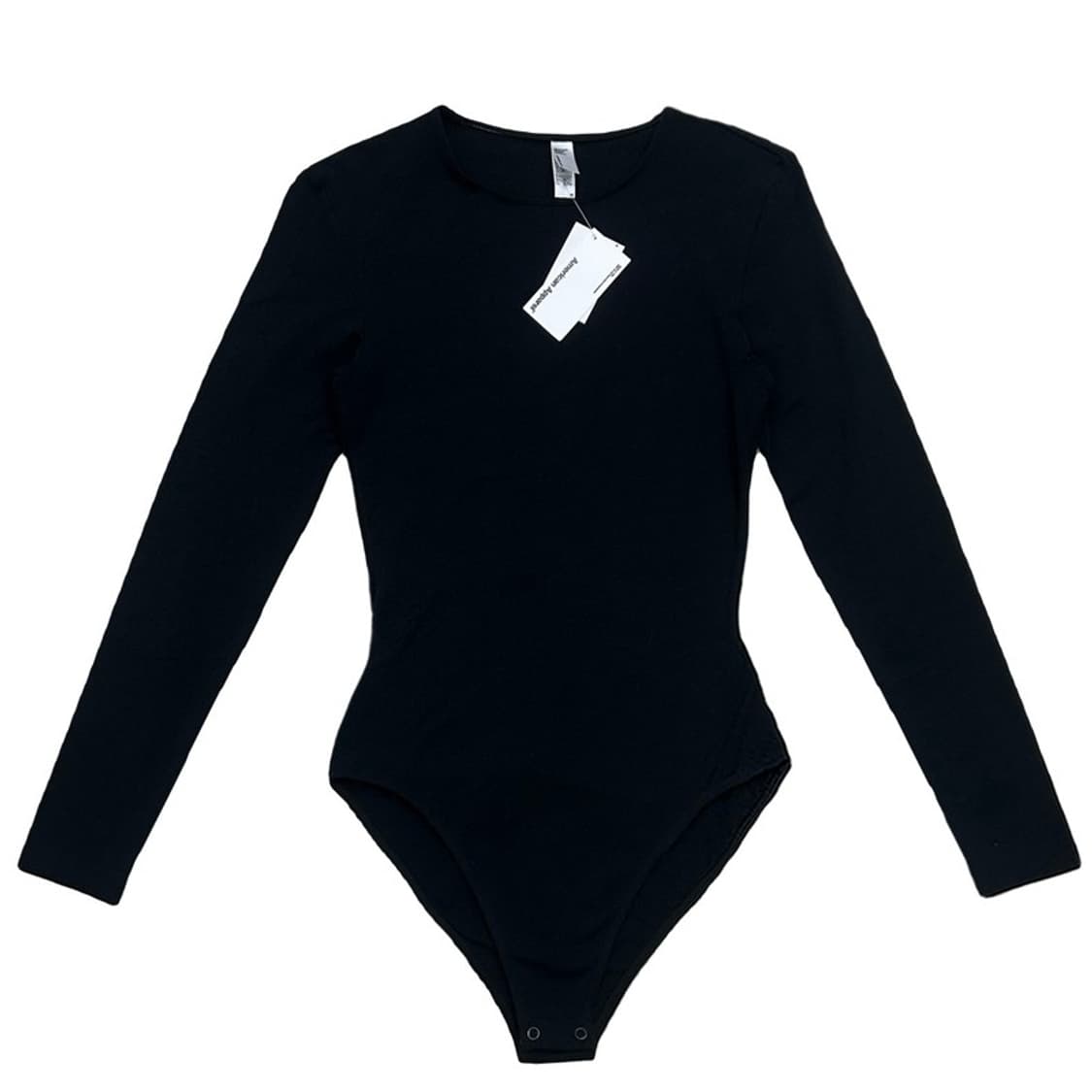 새상품 아메리칸 어패럴 블랙 롱슬리브 바디수트 M 상품이미지1