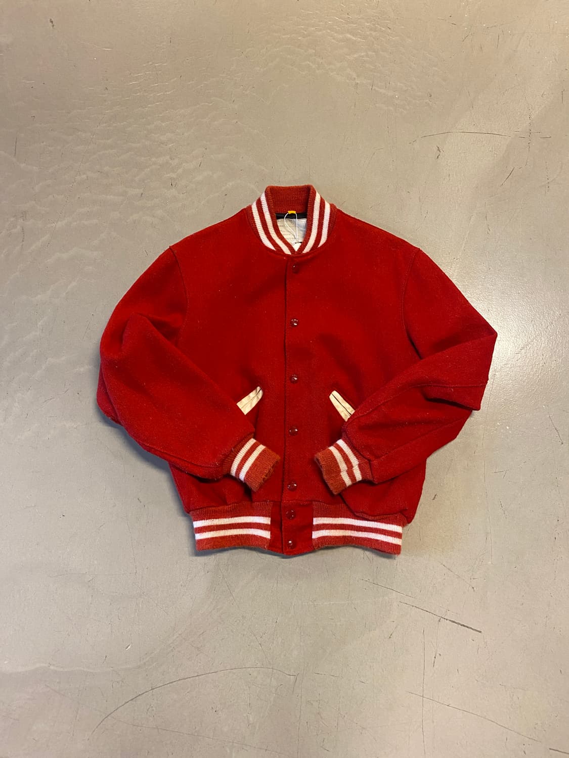 빈티지 울 베이스볼 자켓 (Man M) AA1304 상품이미지2