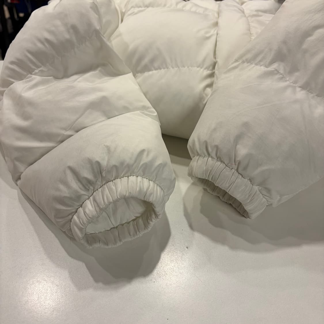 [S] 노스페이스 화이트라벨 온볼 리버트 구스다운 숏 패딩 B950 상품이미지7