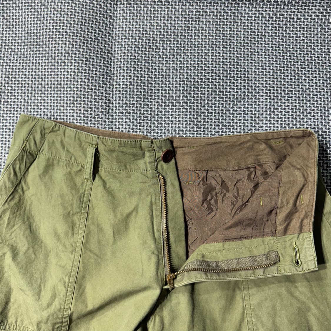 컬러비콘 베이커팬츠 올리브 (30/OLD-8135 ) 상품이미지3