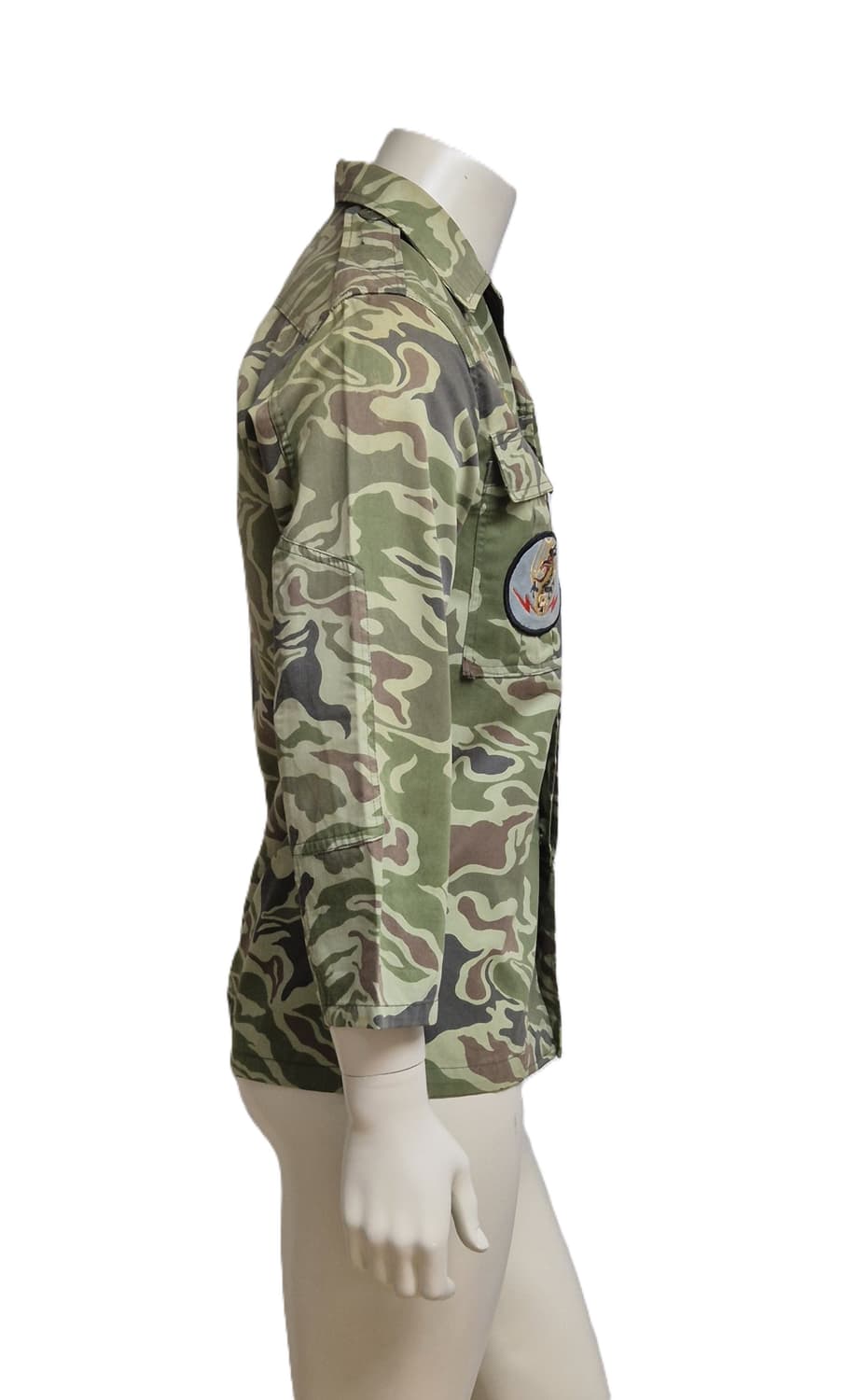 육군 구형 5공수특전여단 중사 충정무늬 충정복 전투복 상의 (S) 상품이미지3