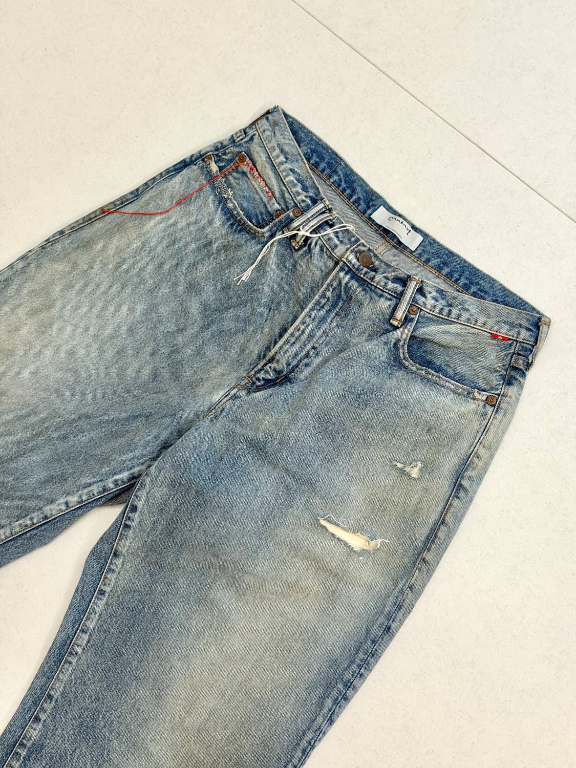 Anachronorm 아나크로놈 와이드 리메이크 팬츠 상품이미지2