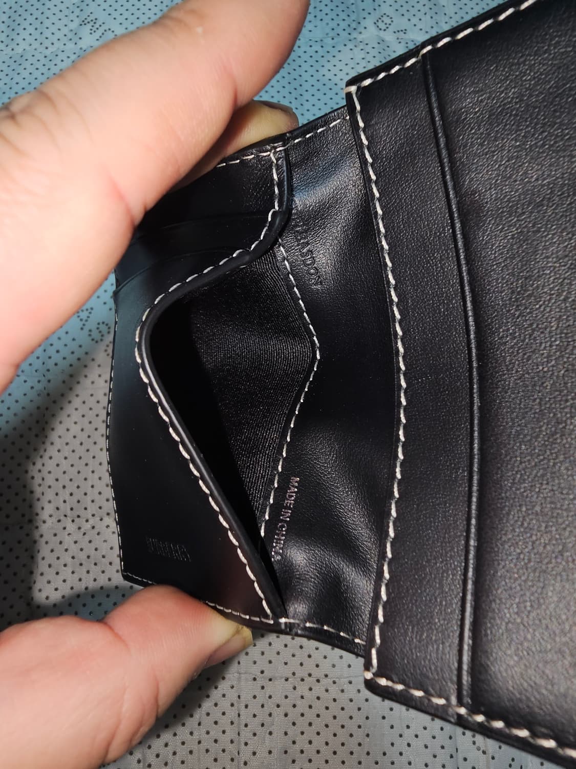 버버리 신형체크 카드지갑 상품이미지5