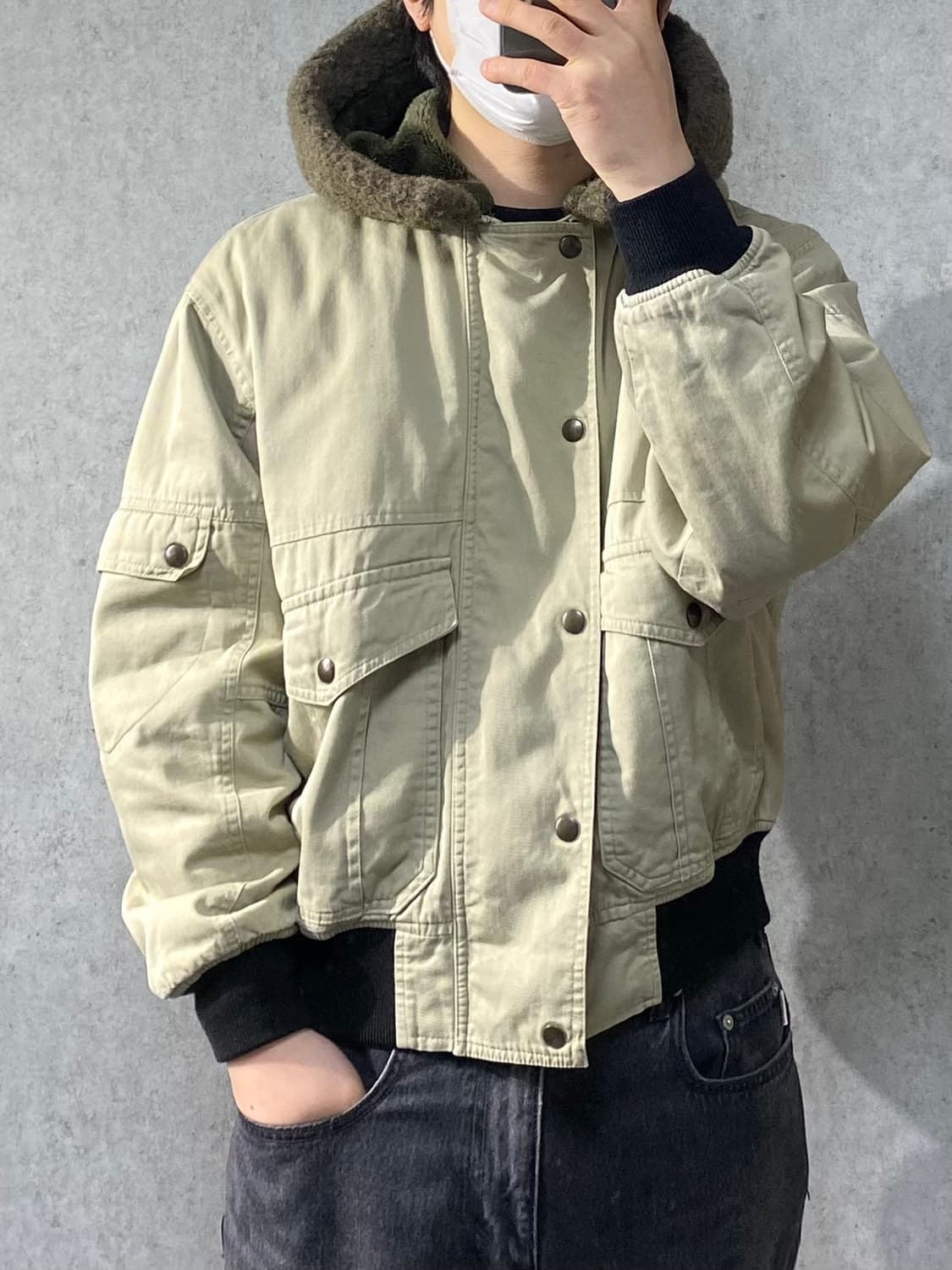 [M] 90s JUNCHINO by 준코 코시노 N2B 자켓 상품이미지10