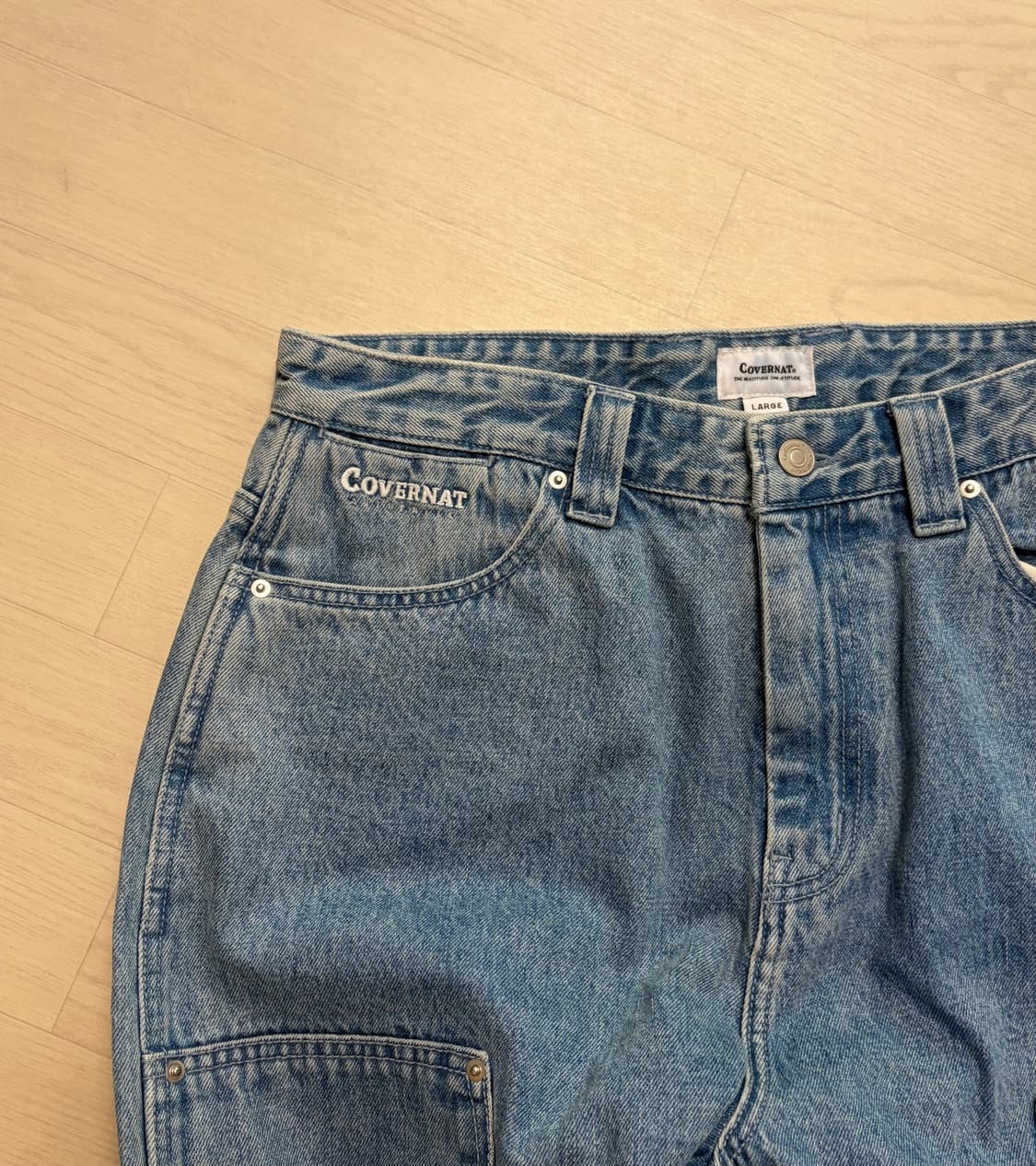 커버낫 청바지 데님팬츠 와이드팬츠 (새상품) 상품이미지2