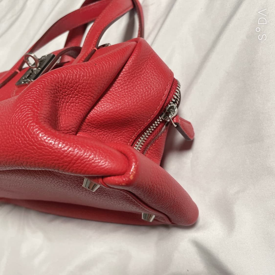 분크 토크 토트백 레드 상품이미지5