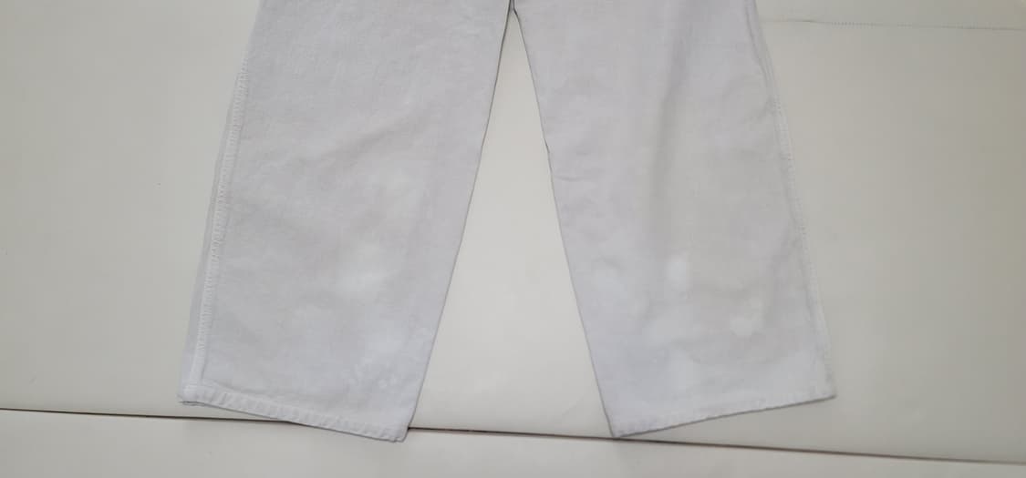 25fw 이자벨마랑 크림 데님워싱 와이드 팬츠 상품이미지10