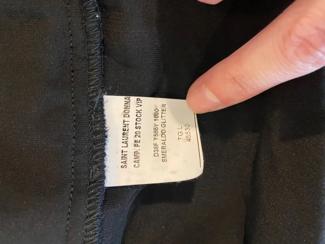 생로랑 글리터 셔츠 상품이미지8