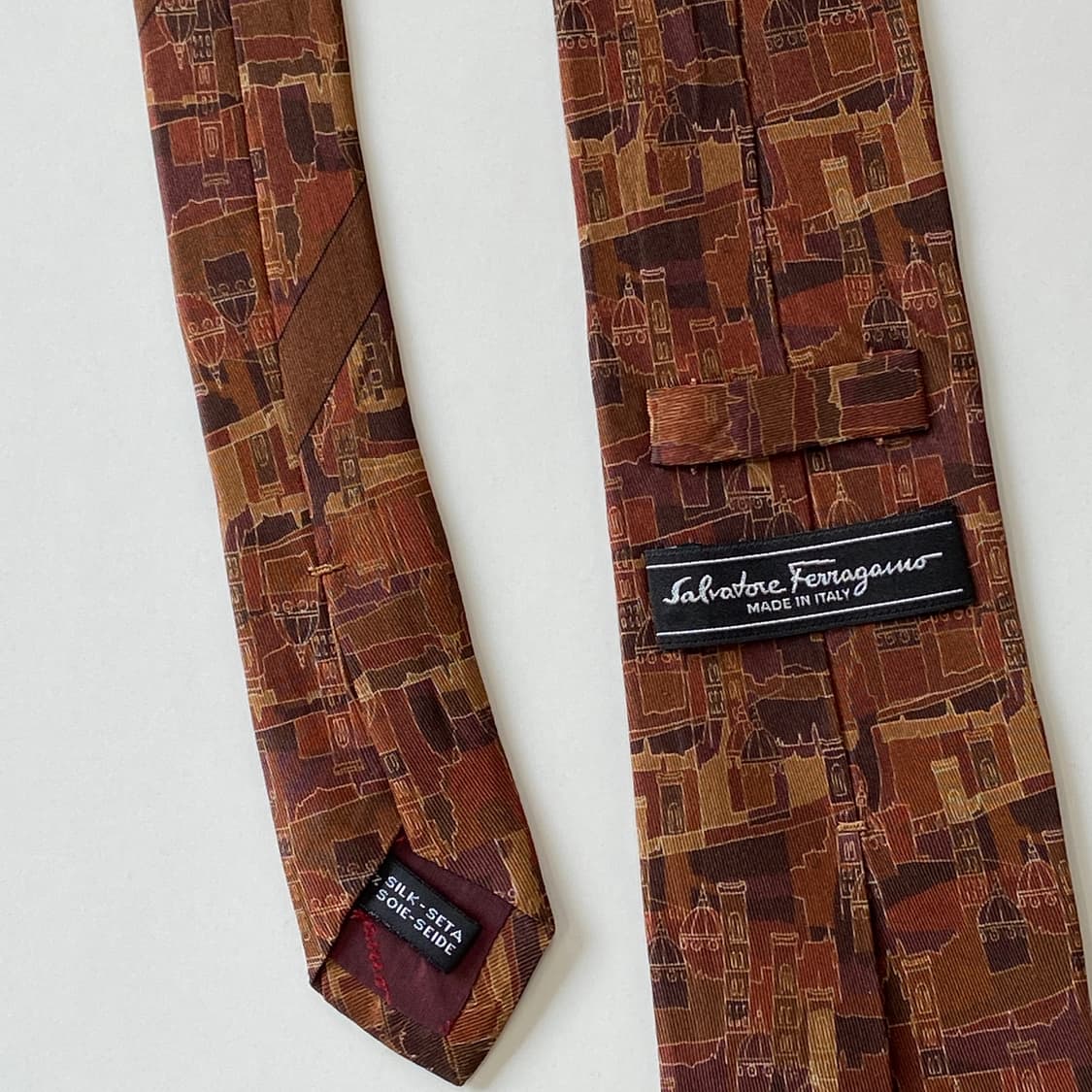 페레가모(Ferragamo) 명품 정품 넥타이 상품이미지6