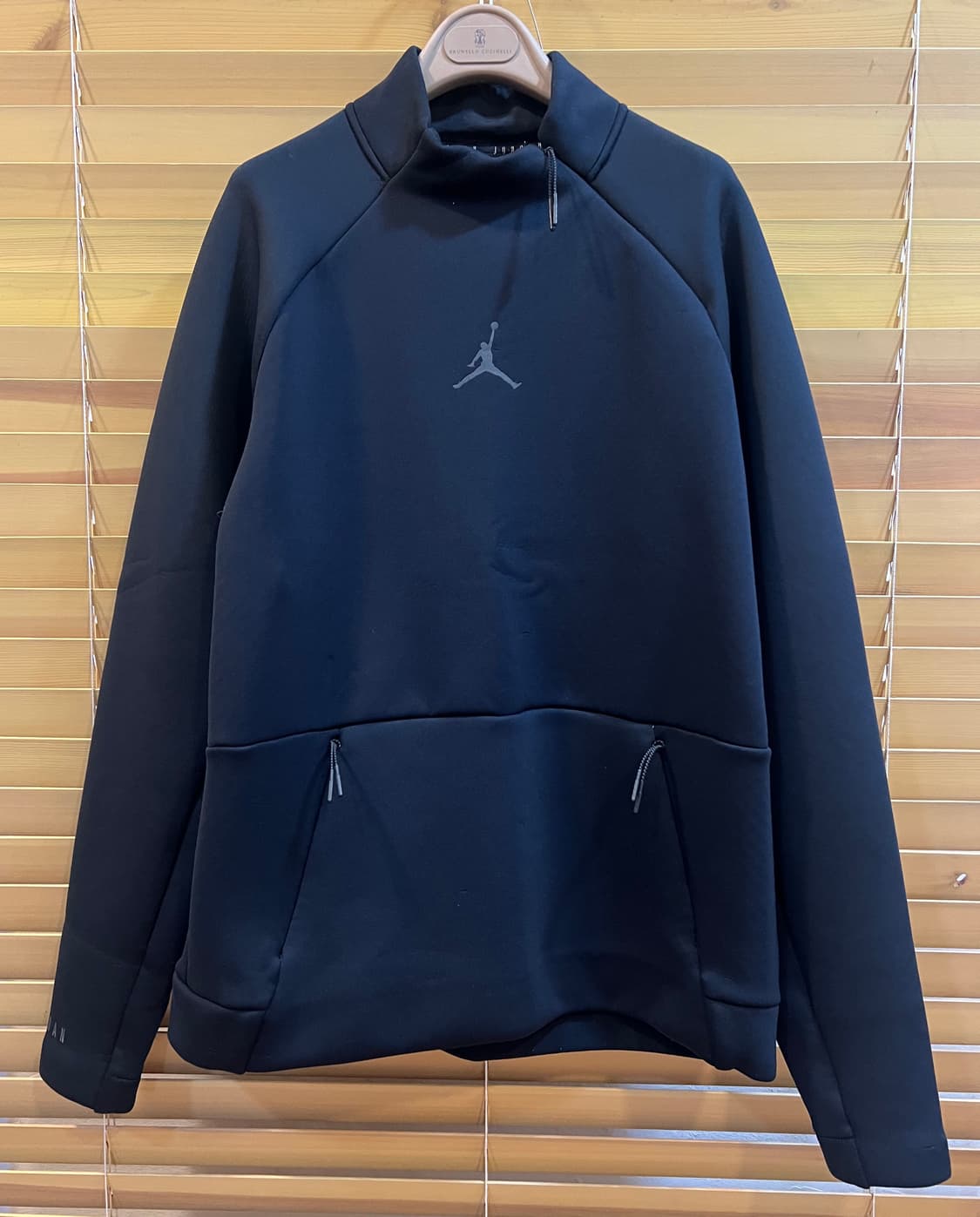 나이키 블랙 하이브리드 스웻티셔츠 하프집업 
 상품이미지1