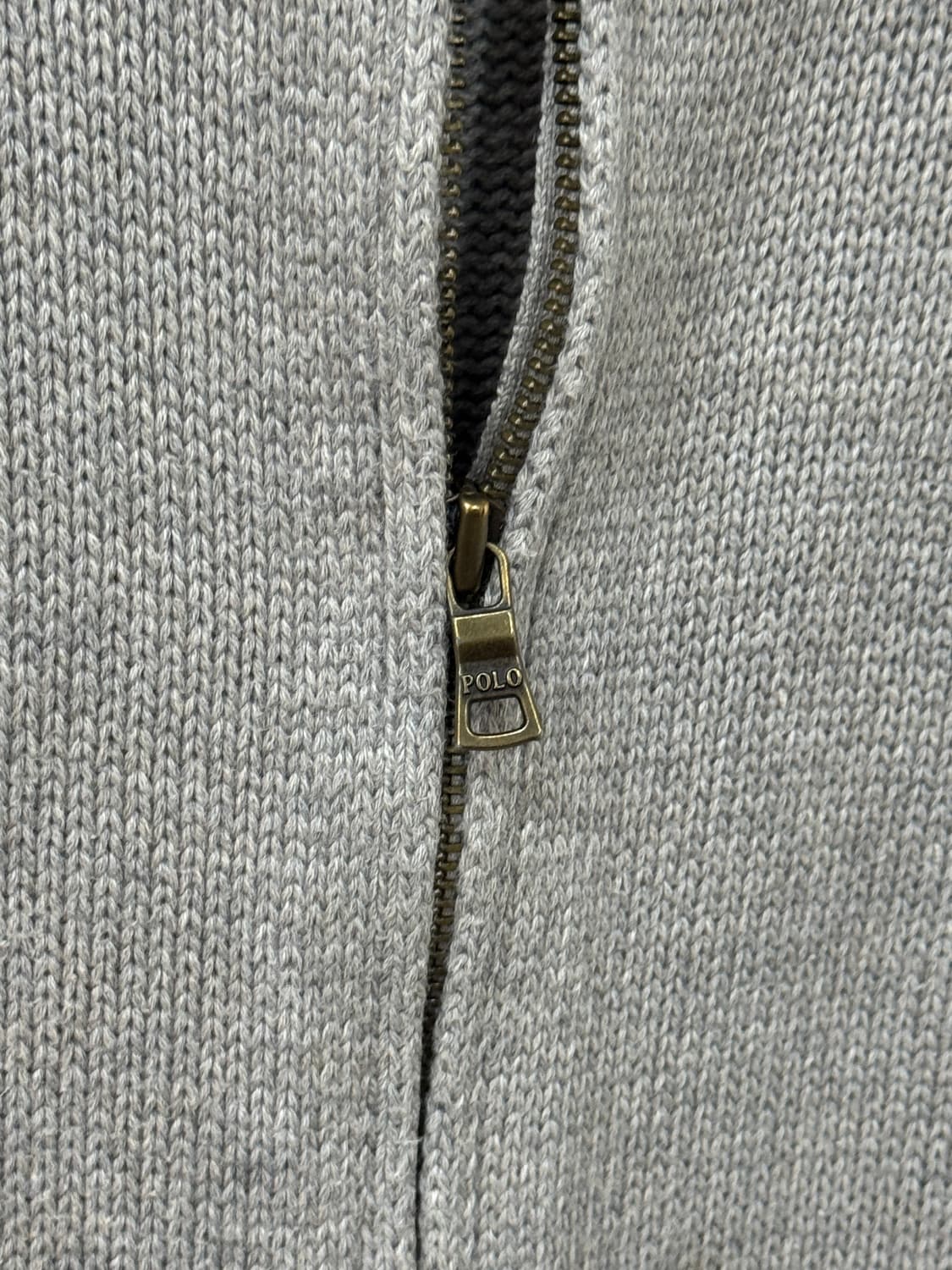 폴로 빅포니 코튼 니트집업 상품이미지5