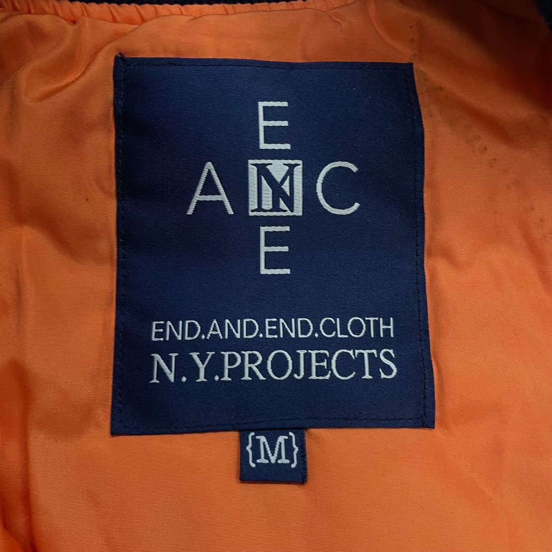 N.Y.Projects 멀티 포켓 ma-1 봄버 자켓 네이비 상품이미지5