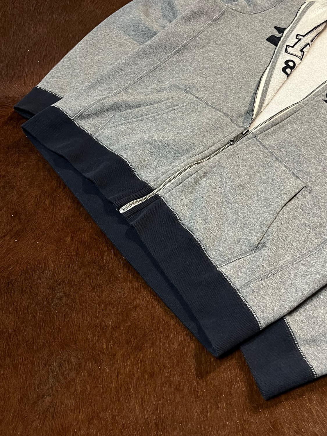 아베크롬비 로고 후드집업 상품이미지8