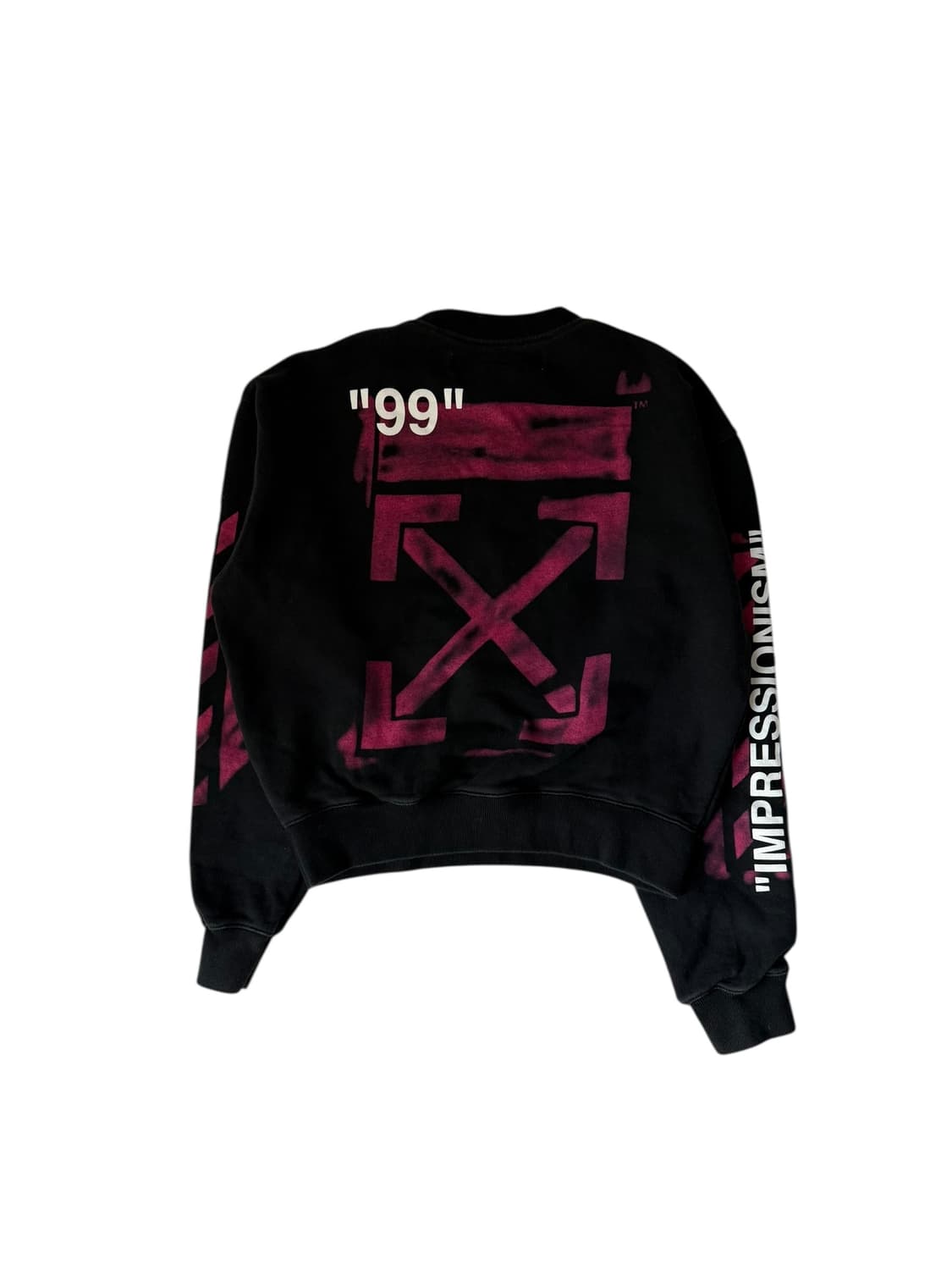 19ss 오프화이트 스탠실 애로우 맨투맨 상품이미지10