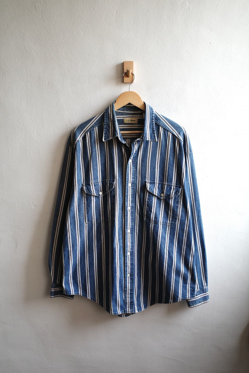 엘엘빈 스트라이프 셔츠 상품이미지1