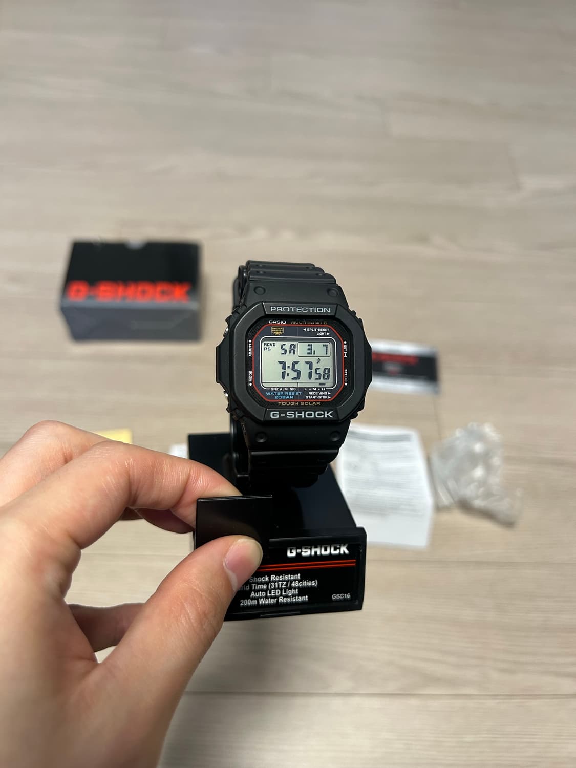 G-shock GW-M5610U 빨테 상품이미지2