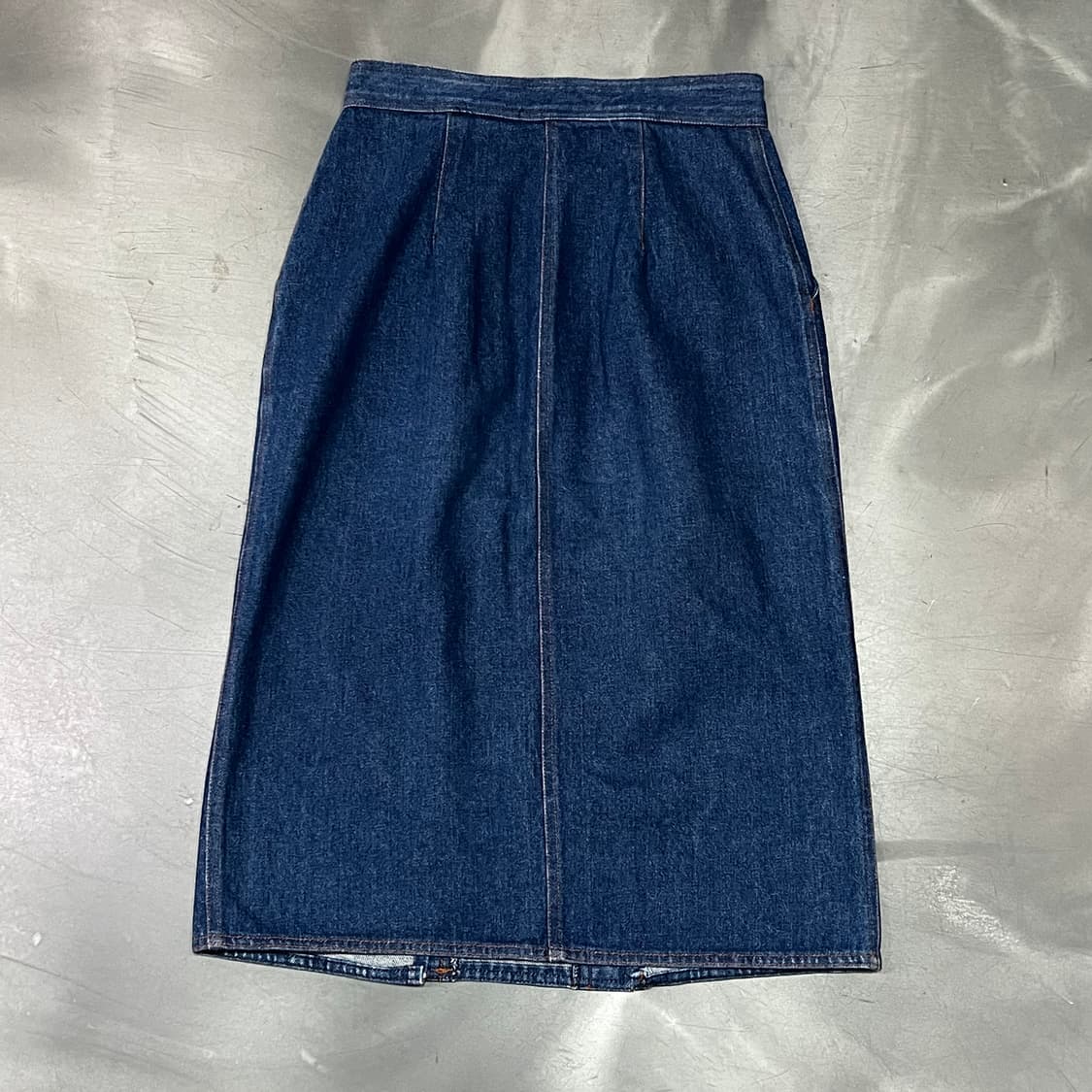  크리지아 진스 버튼 데님 롱 스커트 y16345 상품이미지2