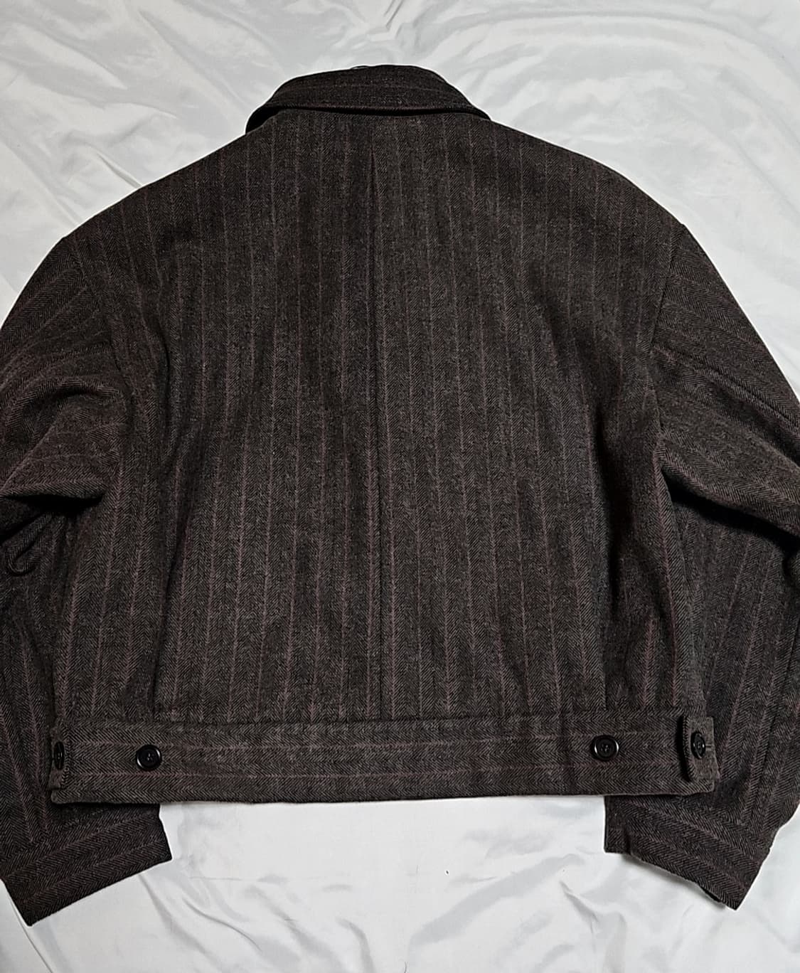 아모멘토 23FW 울 마틴 스트라이프 셋업 판매 상품이미지2