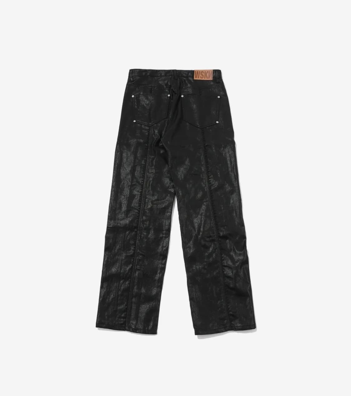 웨스켄 소투스 라인 코티드 팬츠(블랙) 상품이미지2