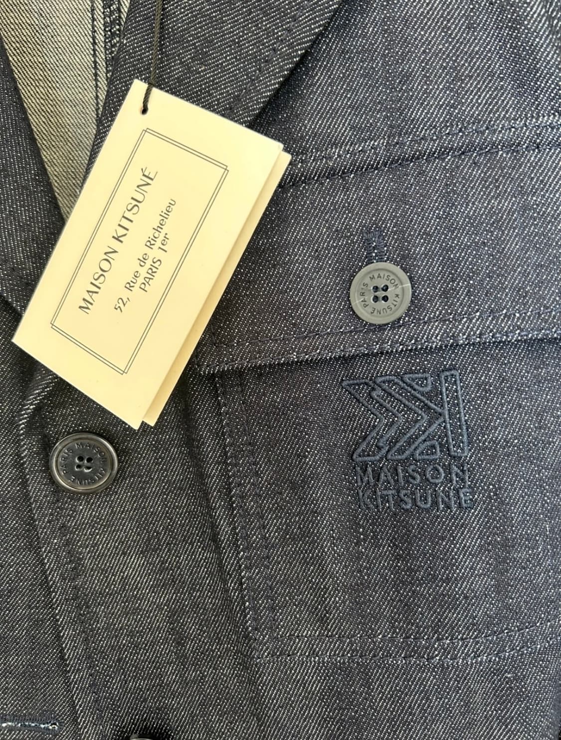 메종키츠네 데님 자켓 상품이미지3