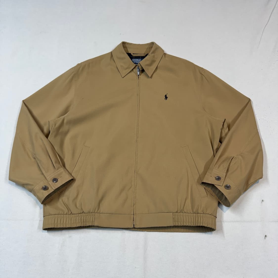 S) 폴로 랄프로렌 브라운 블루종 스윙톱 폴리쉘 자켓 상품이미지1