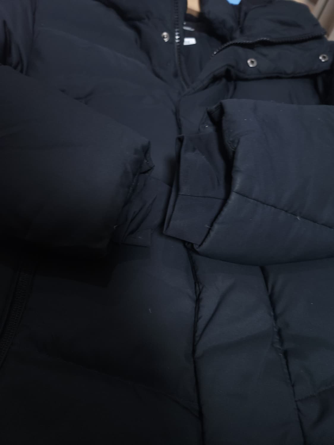 데쌍트 거위털 롱패딩, XS 상품이미지5