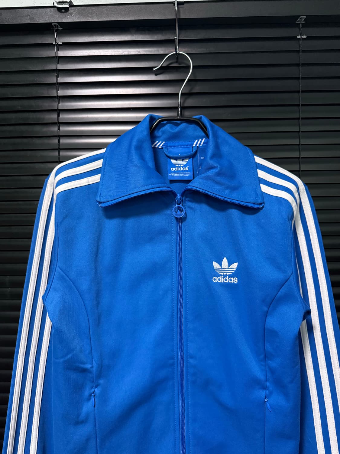 아디다스 유로파 블루 파랑 파이어버드 져지 저지 트랙탑 집업 하이넥 xs 상품이미지5