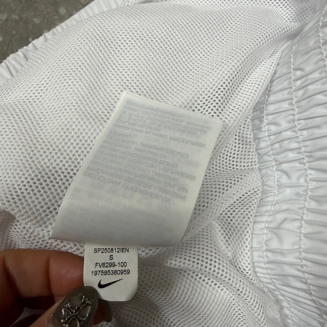 나이키 화이트 바람막이[2464] 상품이미지7