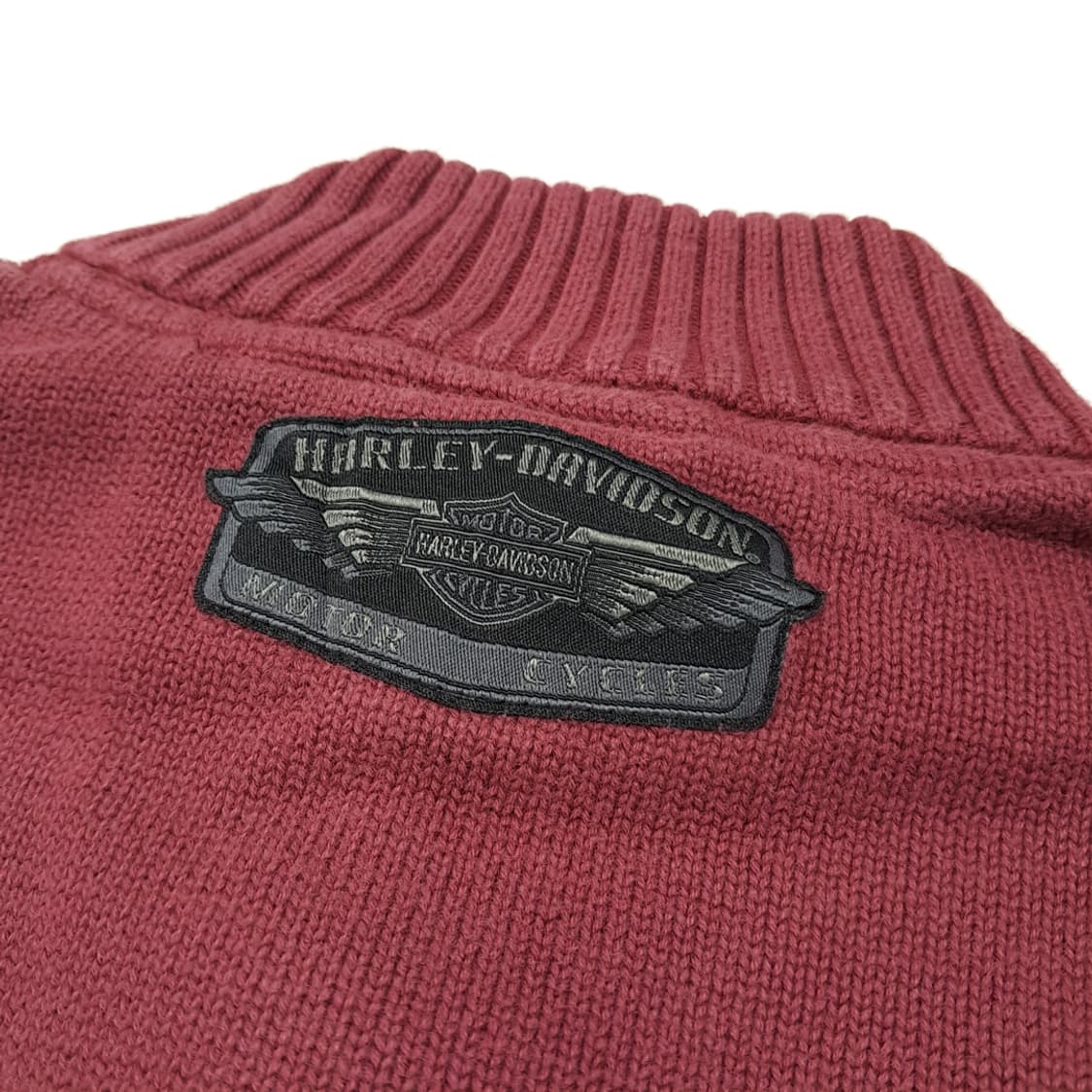 CL174 L 할리데이비슨 하프집업 니트 상품이미지10