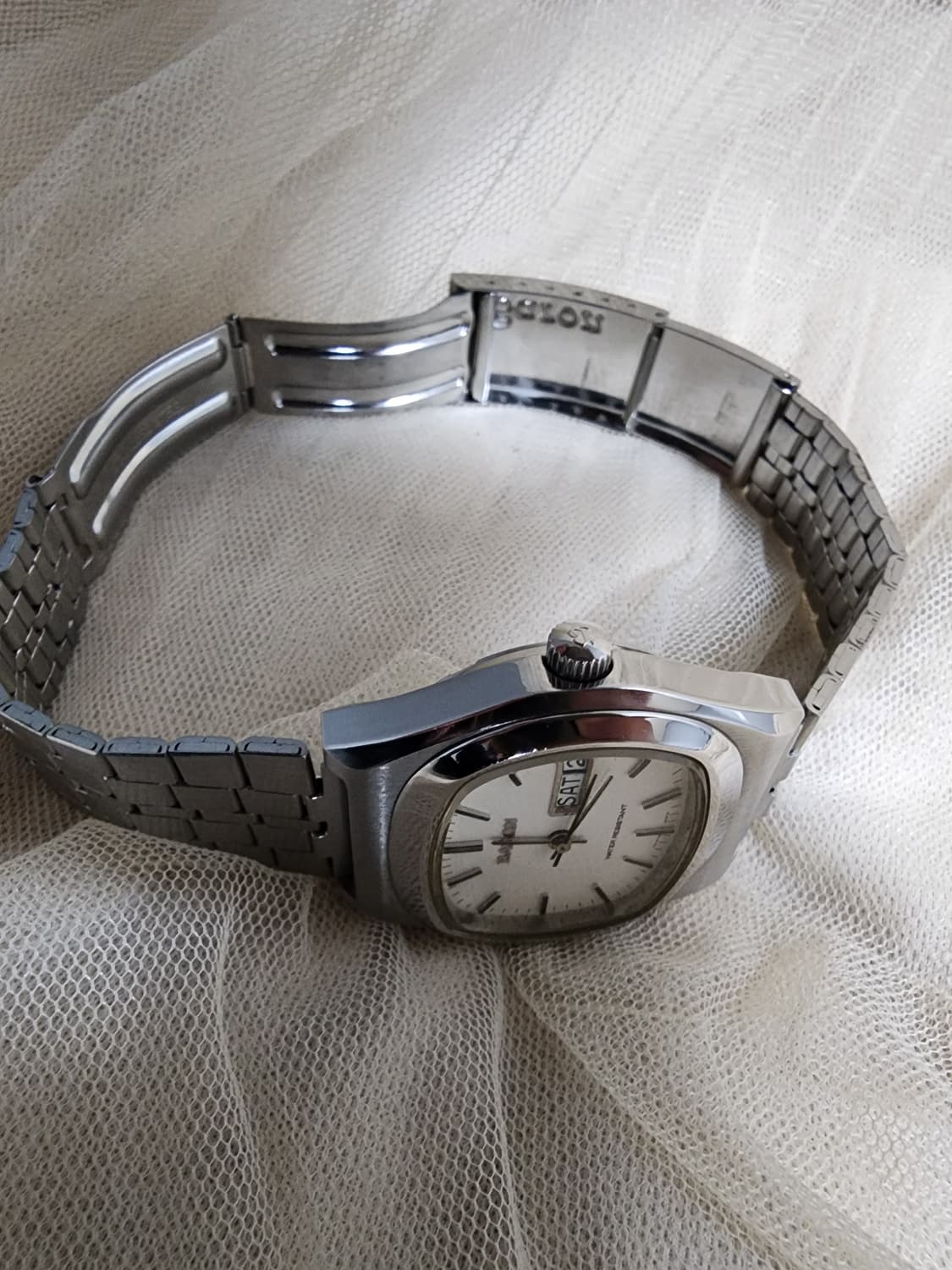 빈티지 BARON 바론 테레비 기계식 수동 시계 메탈 상품이미지10