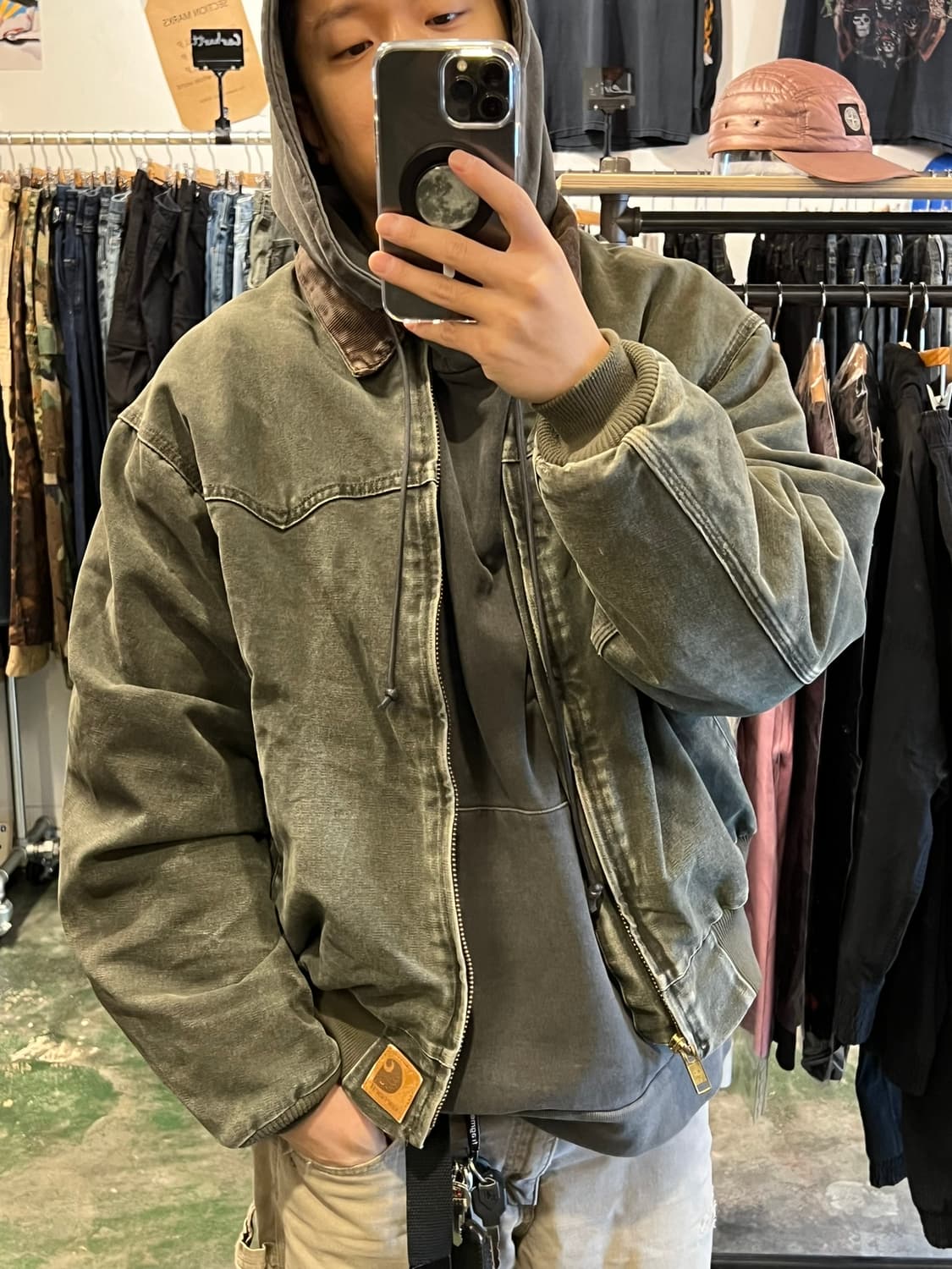 00's [2XL]OG 칼하트 J14MOS 산타페 자켓 칼하트 디트로이트 상품이미지4