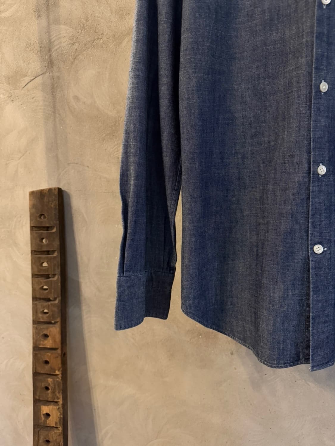 BOGGI 보기 샴브레이 셔츠 100 상품이미지7