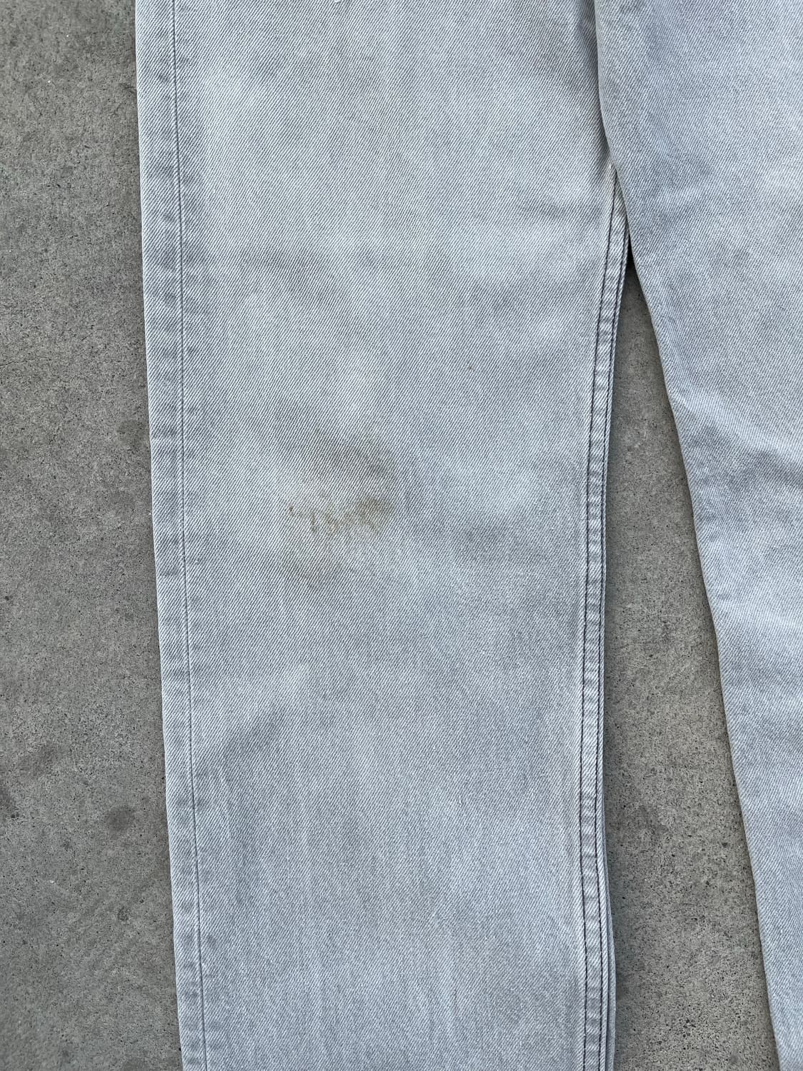 빈티지 리바이스 501 데님 팬츠 그레이 상품이미지6