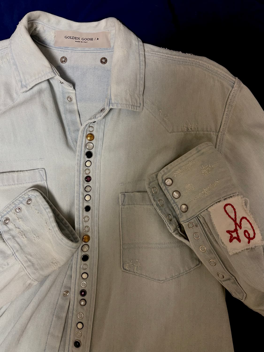 Golden Goose Western Denim Shirt 상품이미지1