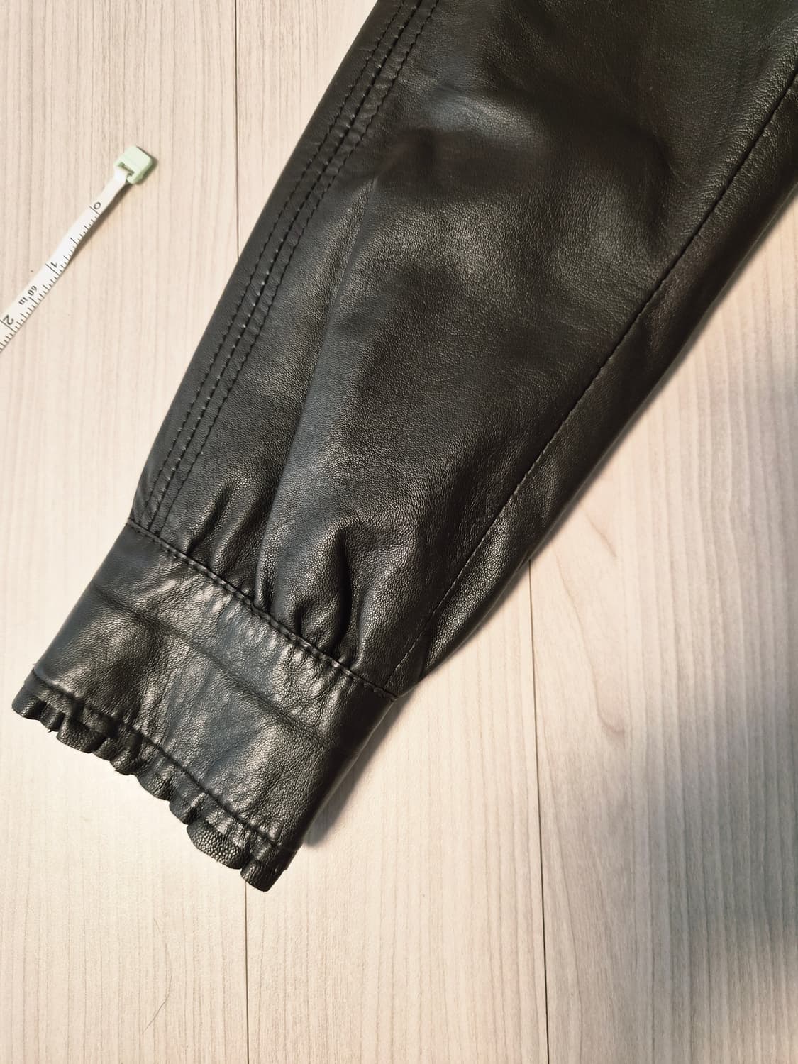 [Bagatelle] 바가텔 천연 양가죽 프릴 자켓 (사이즈 6 상품이미지4