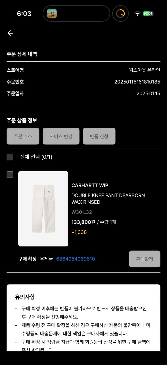 칼하트 더블니 상품이미지2