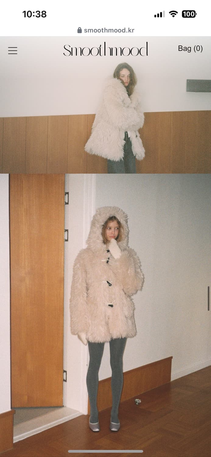 스무스무드 퍼 코트  상품이미지2
