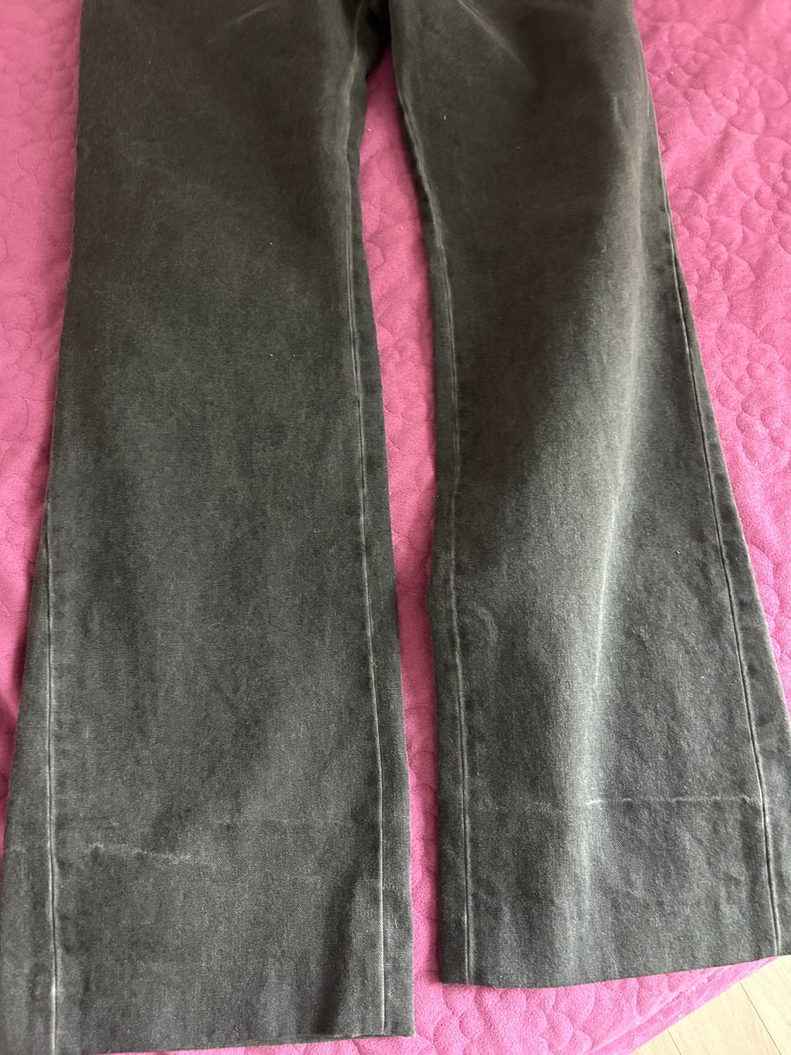 NO.305 WASHED BLACK CANVAS BELT LOOP TRO 상품이미지10