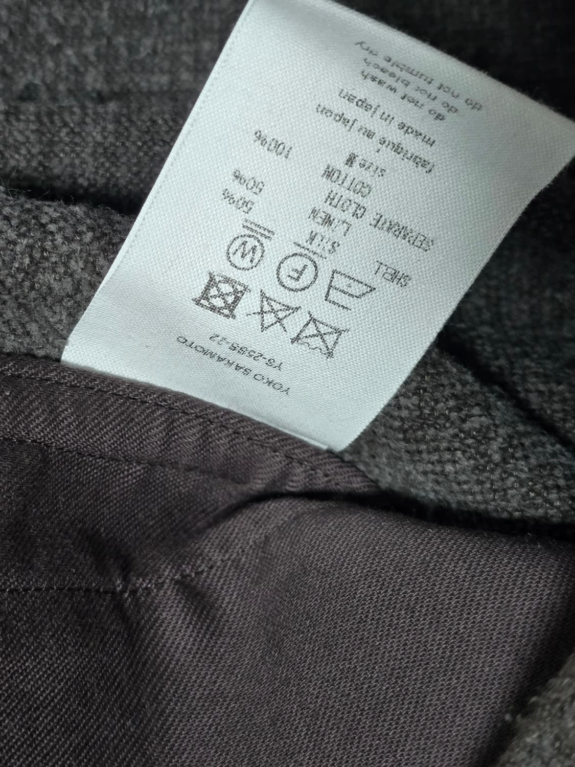 YOKO SAKAMOTO 요코사카모토 요코 사카모토 YS 블루종 집업재킷 상품이미지5