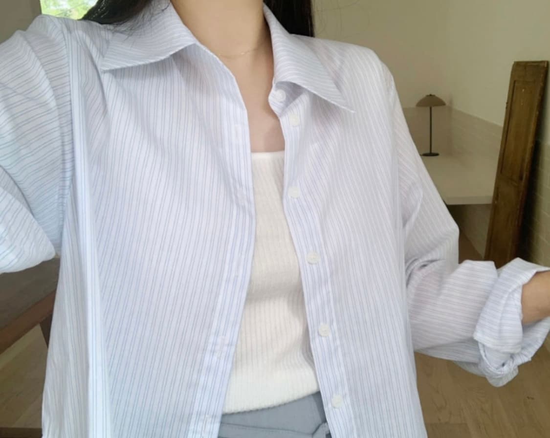 소라 스트라이프셔츠 상품이미지1