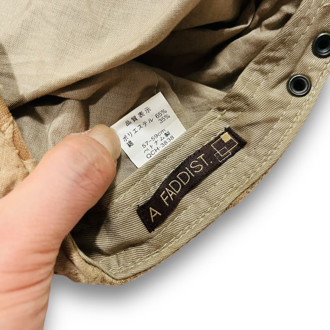 A FADDIST Destroyed Hunting Cap 상품이미지8