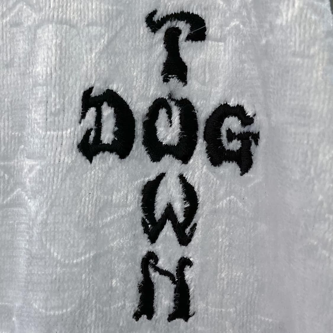 독타운 90s 블랙드래곤 엠브로이드 스타 벨벳 트랙탑 상품이미지5